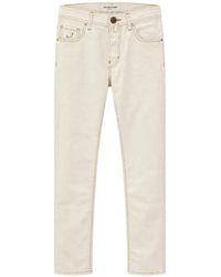 Jacob Cohen - Logo-Patch Slim-Fit Jeans - Lyst