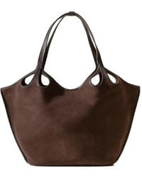 Hereu - Escala Schultertasche Aus Wildleder - Lyst