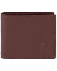 Brunello Cucinelli - Embossed Logo Leather Wallet - Lyst