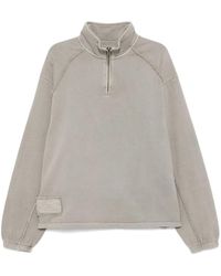 Izzue - Sweater Met Halve Rits - Lyst
