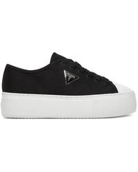 Guess - Joezi Platform Toe Cap Sneakers - Lyst