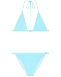 Courreges - Buckle-Detail Bikini Set - Lyst