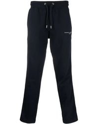 Tommy Hilfiger - Logo-print Cotton Track Pants - Lyst