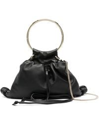Chloé - Arlène Metallic-Handle Leather Tote Bag - Lyst