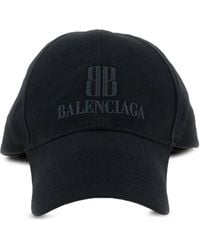 Balenciaga - Baseballkappe mit Logo-Stickerei - Lyst