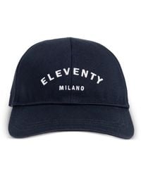 Eleventy - Embroidered Baseball Cap - Lyst