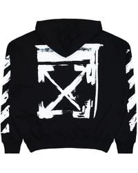 Off-White c/o Virgil Abloh - Arrow-Print Zip-Up Hoodie - Lyst