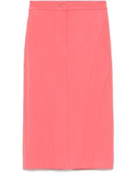 Pinko - Panelled Midi Skirt - Lyst