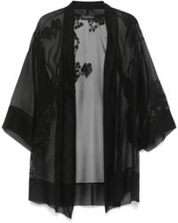 Carine Gilson - レースディテール ローブ - Lyst