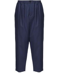 Marni - Pantalon Plissé À Lien De Resserrage - Lyst