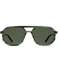 KARL LAGERFELD - Navigator-Frame Sunglasses - Lyst
