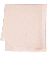 Mulberry - Tree Square Monogram-Pattern Scarf - Lyst