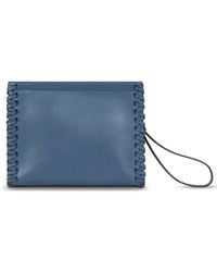 Etro - レザークラッチバッグ - Lyst
