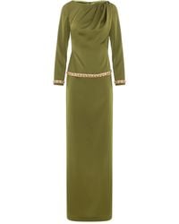 V:PM ATELIER - Rebeca Embellished Maxi Dress - Lyst