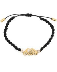 McQueen - Geflochtenes Armband - Lyst