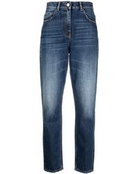 IRO - Ausgeblichene Slim-Fit-Jeans - Lyst