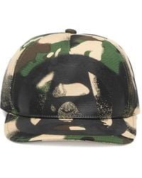 A Bathing Ape - Baseballkappe Mit Camouflage-Print - Lyst