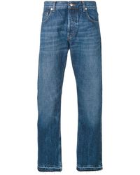 Alexander McQueen - Jeans mit geradem Bein - Lyst