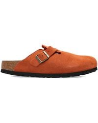 Birkenstock - Boston Buckle Strap Mules - Lyst