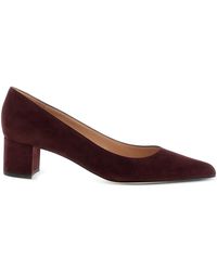 Gianvito Rossi - Piper Suede Leather Pumps - Lyst