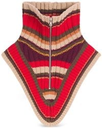Dries Van Noten - Wool Zip Collar - Lyst