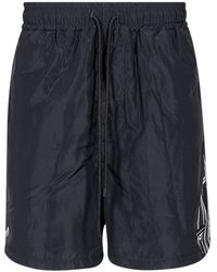 Stampd - Chrome Flame Track Shorts - Lyst