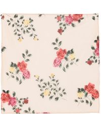 Magda Butrym - Schal Mit Blumen-Print - Lyst
