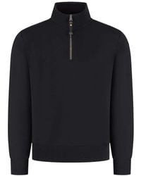 Parajumpers - Broad Peak Logo-Patch Zip-Fastening Sweater - Lyst