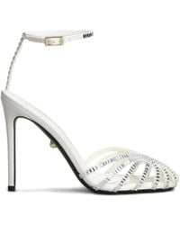 ALEVI - 110Mm Penelope Crystal-Embellished Sandals - Lyst