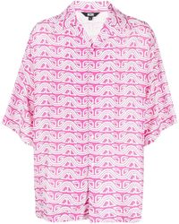Gcds - Wave Printed Bowling Shirt - Lyst
