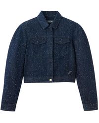 Jacquemus - The Ovalo De-Nîmes Denim Jacket - Lyst
