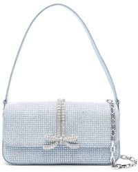 Self-Portrait - Borsa A Spalla Con Strass - Lyst