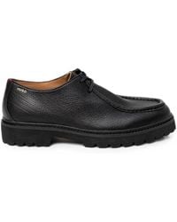 HUGO - Lug-Sole Derby Shoes - Lyst