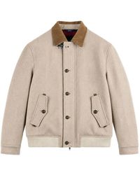 Fay - Driving Bomber Jacket - Lyst