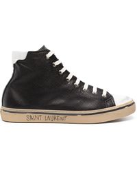 Saint Laurent - Paris Sneakers Malibu - Lyst