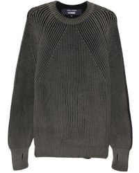 Comme des Garçons - Ribbed-Knit Raglan-Sleeve Sweater - Lyst