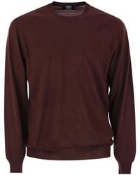 Fedeli - Argentina Pullover Mit Rundem Ausschnitt - Lyst