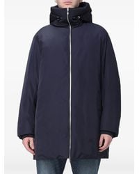 Emporio Armani - Hooded Zip-Up Parka - Lyst
