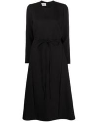 Valentino Garavani - Kleid Mit Gürtel - Lyst