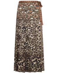 Pierre Louis Mascia - Doxgr Pleated Maxi Skirt - Lyst