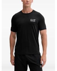 EA7 - Camiseta Con Logo En El Pecho - Lyst