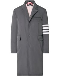 Thom Browne - 4-Bar Down-Filled Overcoat - Lyst
