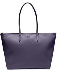 Lacoste - Large Logo-Plaque Tote Bag - Lyst
