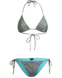 Etro - Paisley-Print Bikini - Lyst