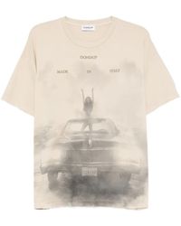 Dondup - Graphic-Print Cotton T-Shirt - Lyst