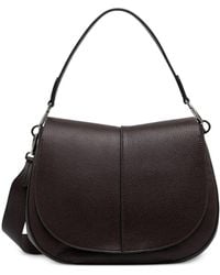 Gianni Chiarini - Helena Round Grained-Leather Shoulder Bag - Lyst