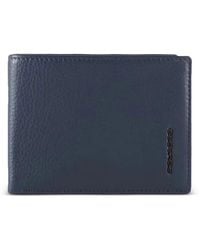 Piquadro - Logo-Lettering Wallet - Lyst