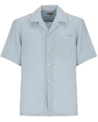 Woolrich - Linen S/S Shirt - Lyst