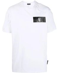 Philipp Plein - Logo-Patch Short-Sleeve T-Shirt - Lyst