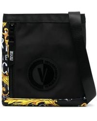 Versace Jeans Couture - ロゴパッチ メッセンジャーバッグ - Lyst
